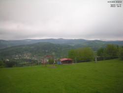 Pohled na Krkonoše
