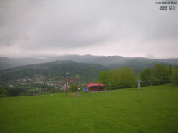 Pohled na Krkonoše