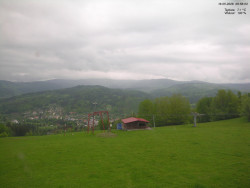 Pohled na Krkonoše
