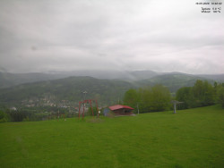 Pohled na Krkonoše