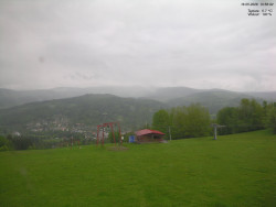 Pohled na Krkonoše
