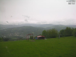 Pohled na Krkonoše