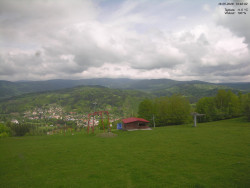 Pohled na Krkonoše