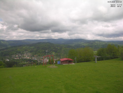 Pohled na Krkonoše
