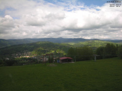 Pohled na Krkonoše