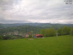 Pohled na Krkonoše
