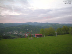 Pohled na Krkonoše