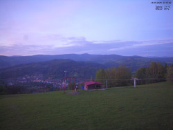Pohled na Krkonoše