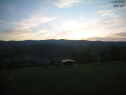 Pohled na Krkonoše