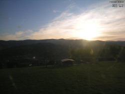 Pohled na Krkonoše