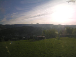 Pohled na Krkonoše