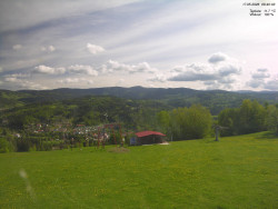 Pohled na Krkonoše