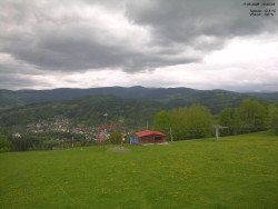 Pohled na Krkonoše