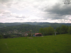 Pohled na Krkonoše
