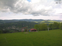 Pohled na Krkonoše