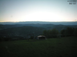 Pohled na Krkonoše