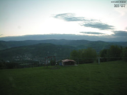 Pohled na Krkonoše