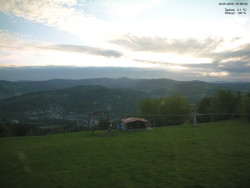 Pohled na Krkonoše