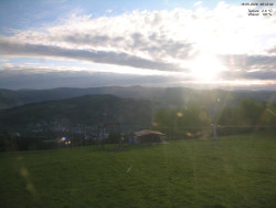 Pohled na Krkonoše
