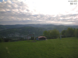 Pohled na Krkonoše