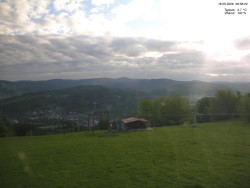 Pohled na Krkonoše