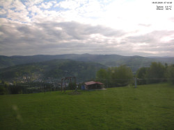 Pohled na Krkonoše