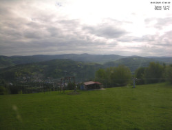 Pohled na Krkonoše