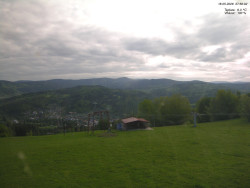 Pohled na Krkonoše