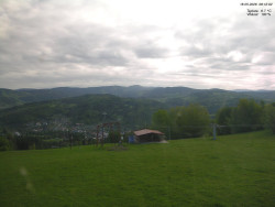Pohled na Krkonoše