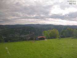 Pohled na Krkonoše