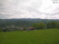 Pohled na Krkonoše