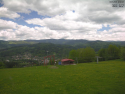 Pohled na Krkonoše