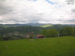 Pohled na Krkonoše