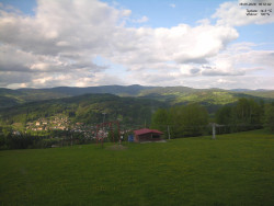 Pohled na Krkonoše