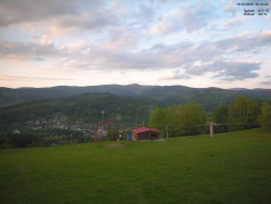 Pohled na Krkonoše