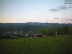 Pohled na Krkonoše