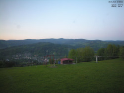 Pohled na Krkonoše