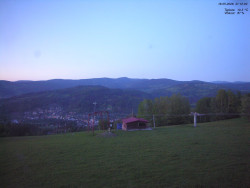 Pohled na Krkonoše