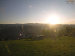 Pohled na Krkonoše