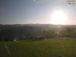 Pohled na Krkonoše