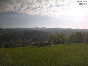 Skiareál Kamenec - Jablonec nad Jizerou - Pohled na Krkonoše - 19.5.2026 v 07:15 Skiareál Kamenec - Jablonec nad Jizerou - Pohled na Krkonoše - 19.5.2026 v 07:15