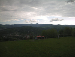 Pohled na Krkonoše