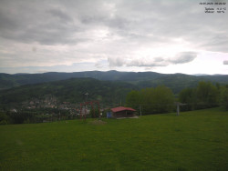 Pohled na Krkonoše