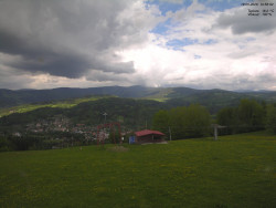 Pohled na Krkonoše
