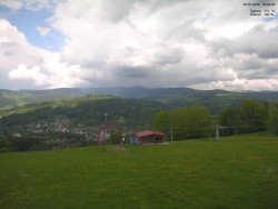 Pohled na Krkonoše