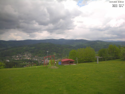 Pohled na Krkonoše