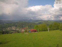 Pohled na Krkonoše