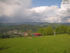 Skiareál Kamenec - Jablonec nad Jizerou - Pohled na Krkonoše - 19.5.2026 v 17:30 Skiareál Kamenec - Jablonec nad Jizerou - Pohled na Krkonoše - 19.5.2026 v 17:30