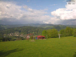 Pohled na Krkonoše