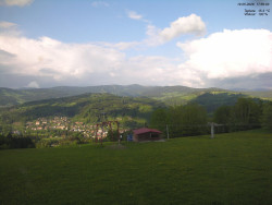 Pohled na Krkonoše
